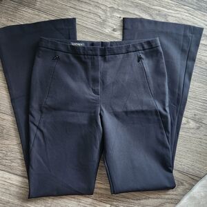 Escada Flare Leg Black Trouser Pants Size 8
